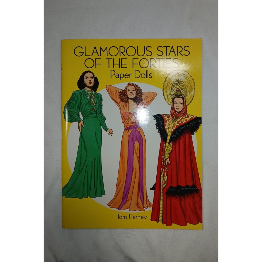 Paper Dolls Glamorous Stars Of The Forties Paperback Tom Tierney